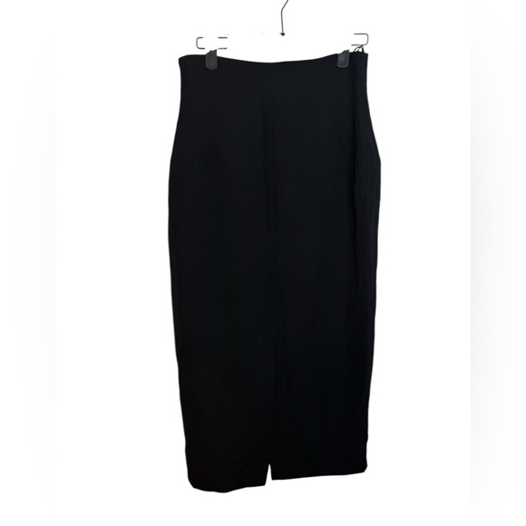 Vertigo Paris Vintage High Waisted Gold Button Down Pencil Skirt - Picture 2 of 6